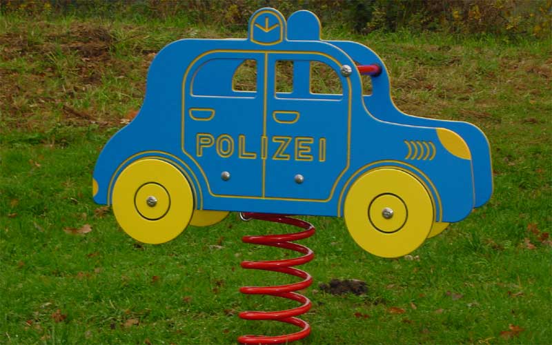 Polizei-Auto 
